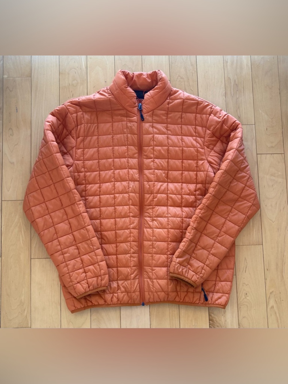 Hawke & Co Orange Quilted Puffer Jacket